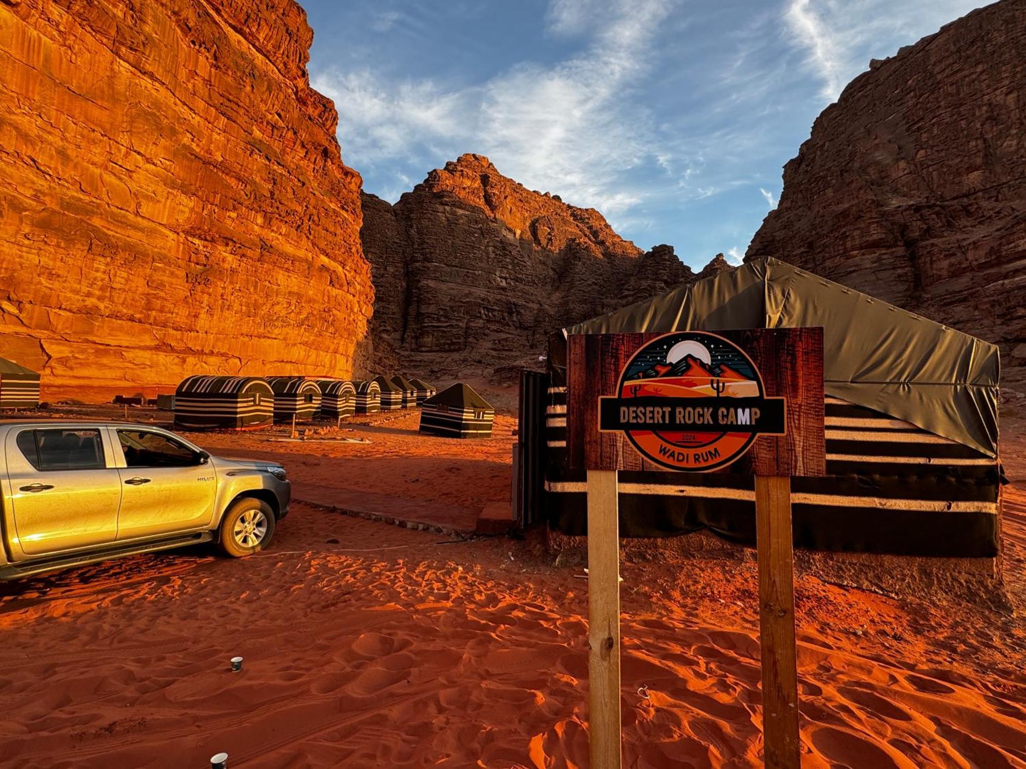 Desert Rock Camp Wadi Rum Exterior foto